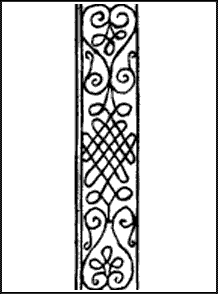 Embroidery pattern from Modelbuch aller Art, pg. 61