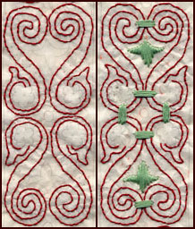 Embroidery pattern from Modelbuch aller Art, pg. 15