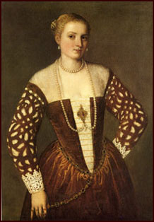 Portrait of a Woman by Paolo Veronese; 1555-1565