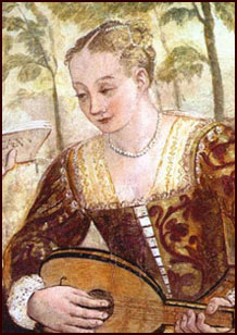 The Concert (fresco) by Giovanni Antonio Fasolo; 1565